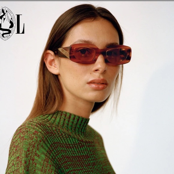Poppy Lissiman Stevie Sunglasses Brushed Torti